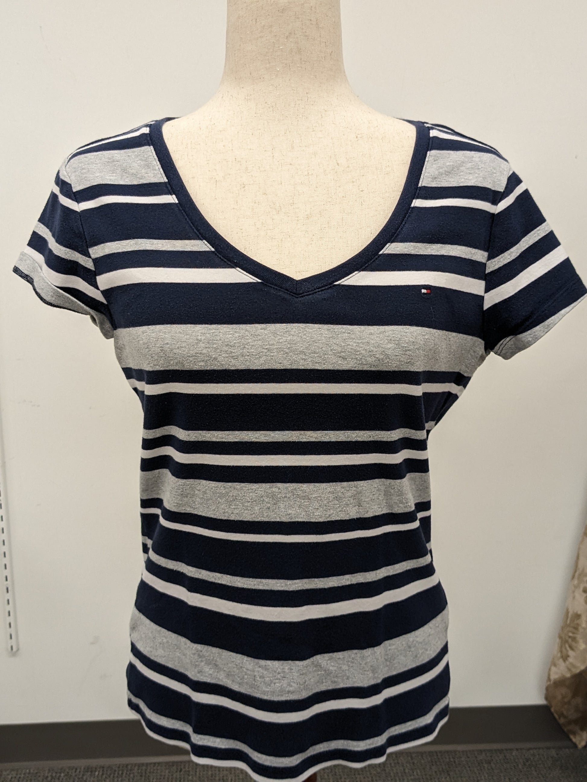 Tommy Hilfiger large striped t-shirt