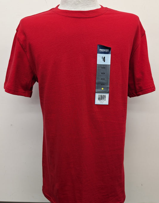 NEW! Premier International small red short sleeve shirt