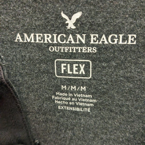 American Eagle med. dark grey short sleeve shirt