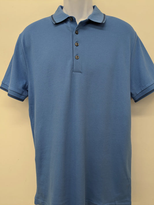 NEW! Claiborne corporate blue short sleeve shirt