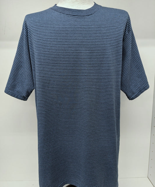 Puritan XLG blue short sleeve shirt