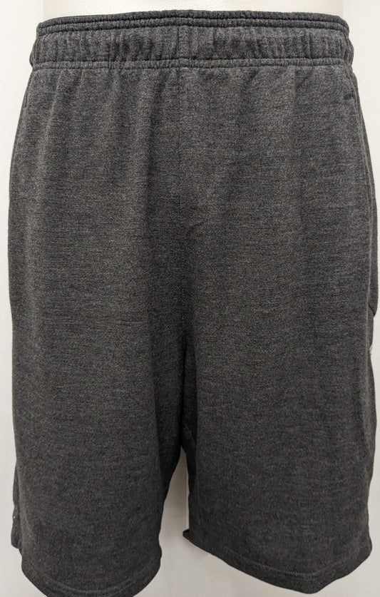 Reebock large dark heathered grey shorts