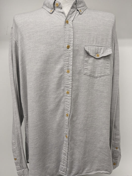 J.Crew XLG long sleeve grey dress shirt