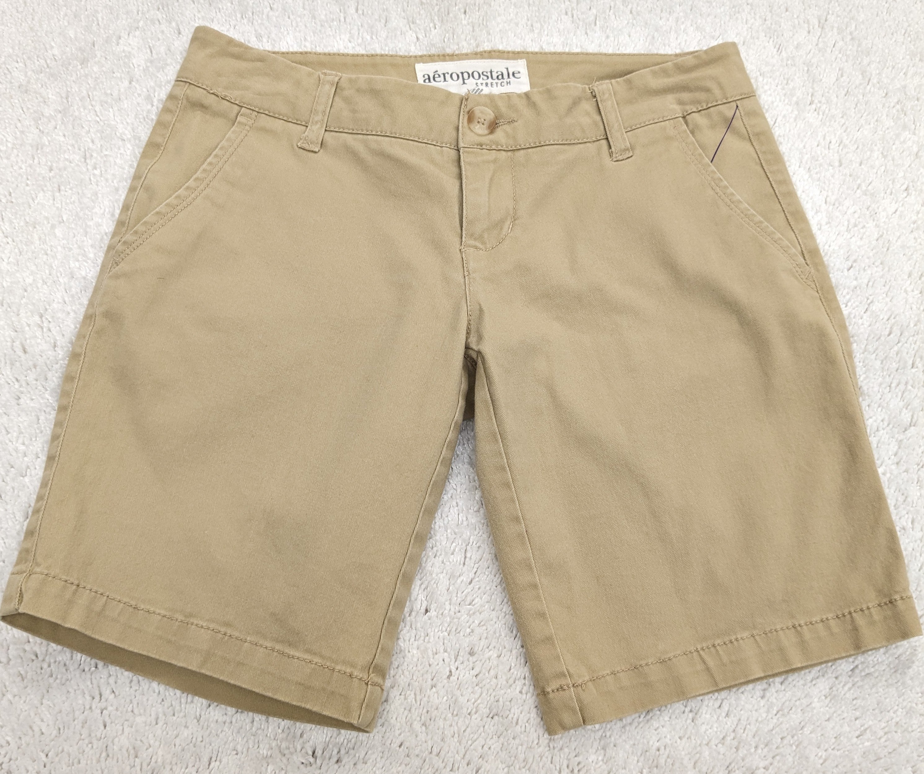 Aeropostale khaki shorts online