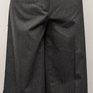 BCBG Maxazria size 4 grey cuffed dress capri