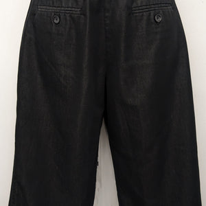 Willi Smith size 4 shiny black capri