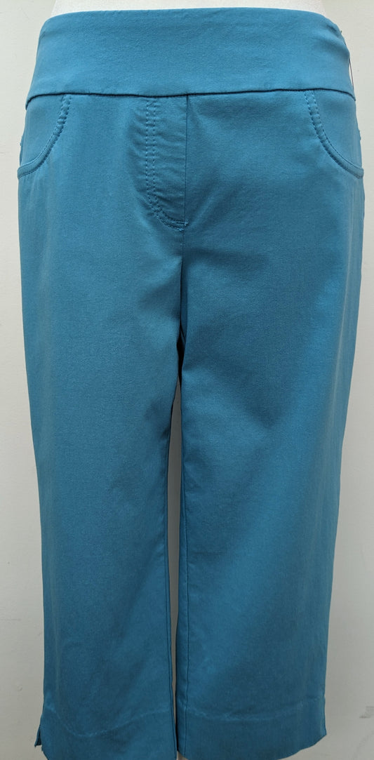 Ruby Rd. size 6 blue capri