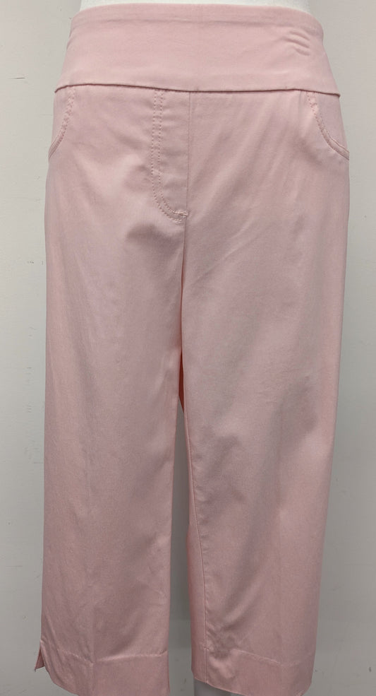 Ruby Rd. size 8 pink pull on capri