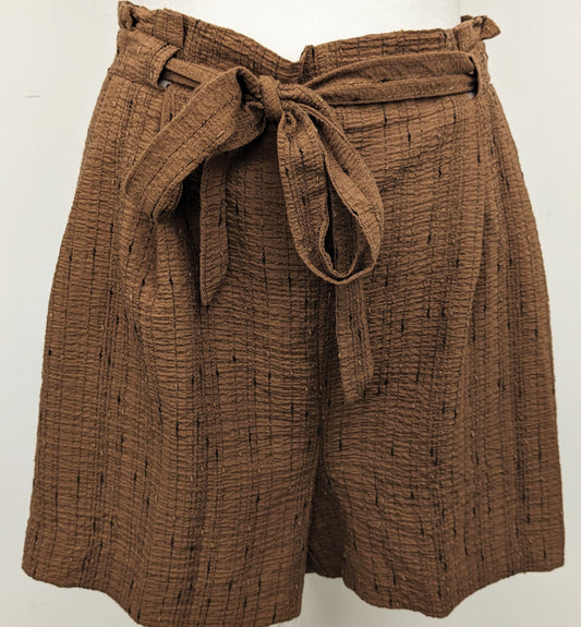 Worthington size 12 brown pull on shorts