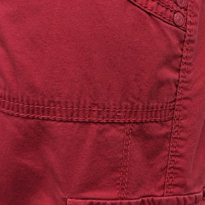 Gloria Vanderbilt size 12 petite red cargo capri