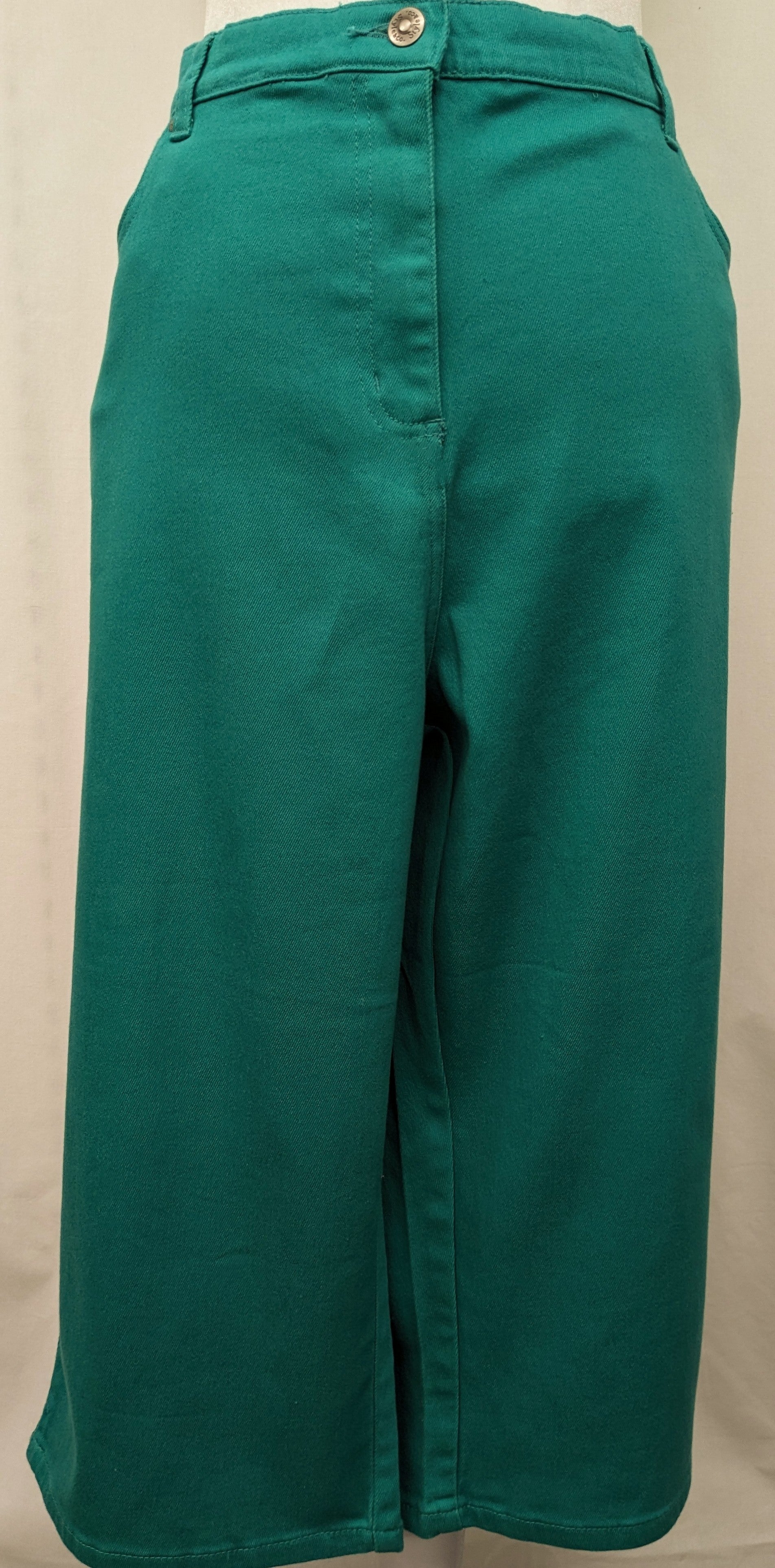 Style&Co size 20 green denim capri