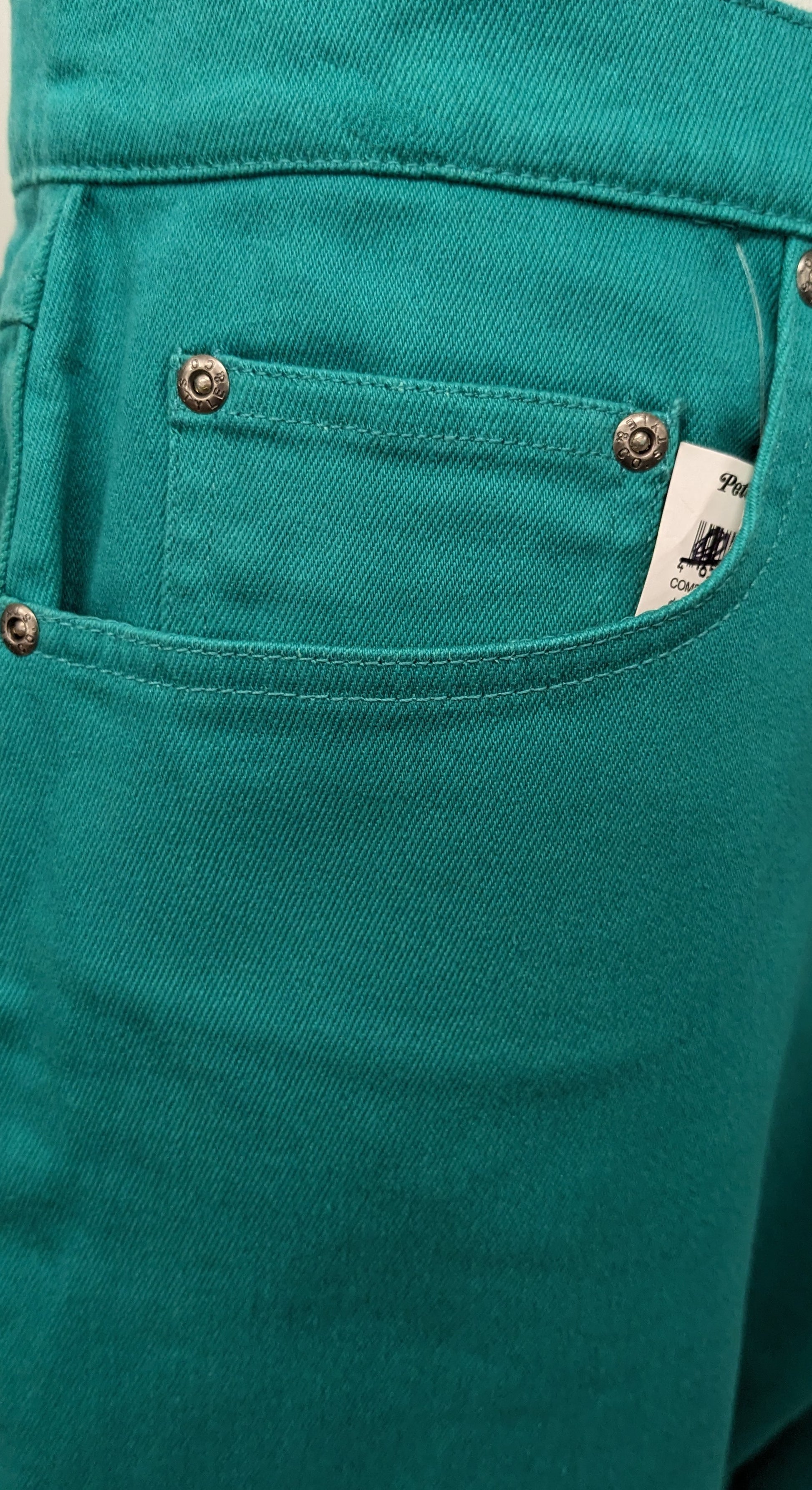 Style&Co size 20 green denim capri