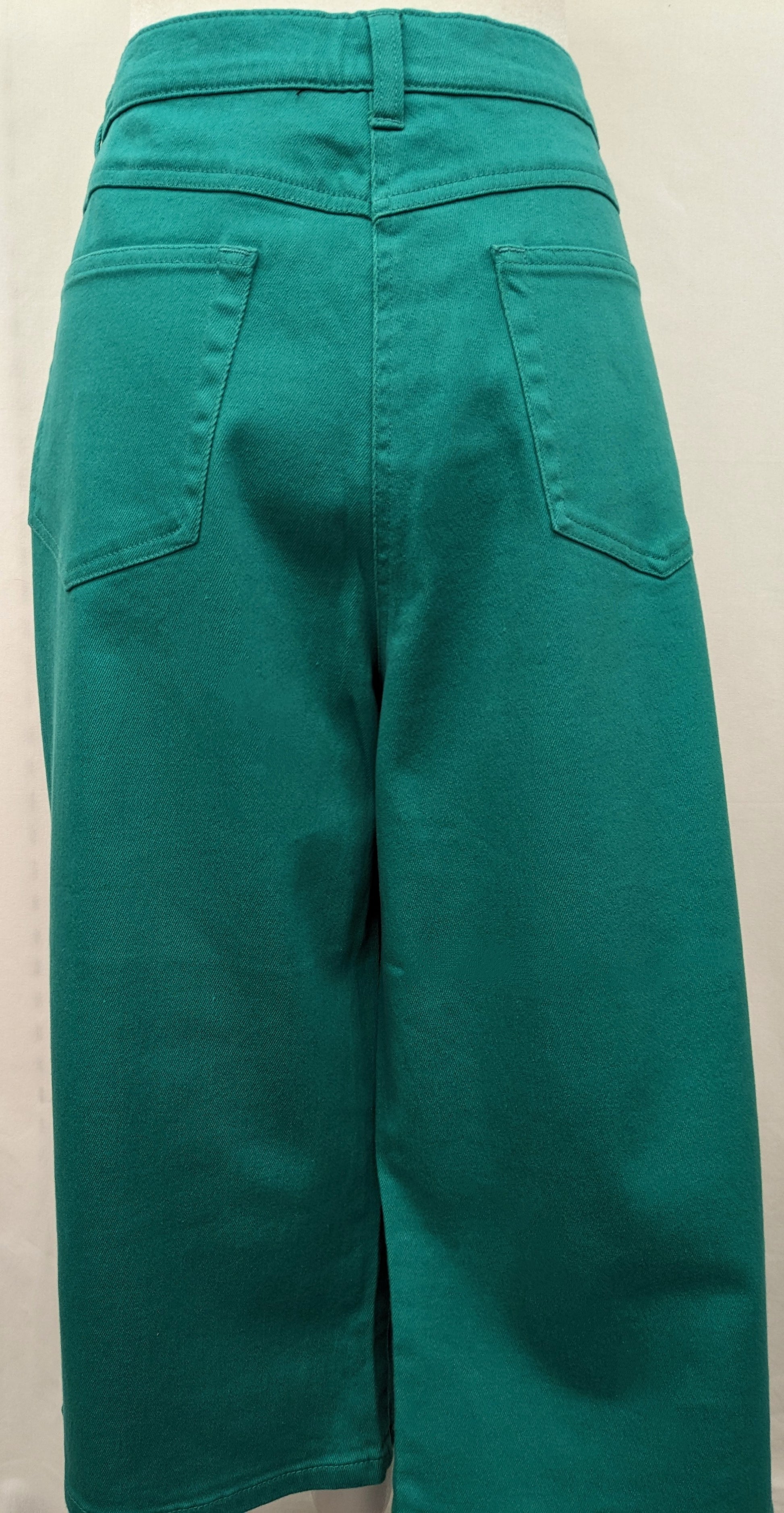 Style&Co size 20 green denim capri