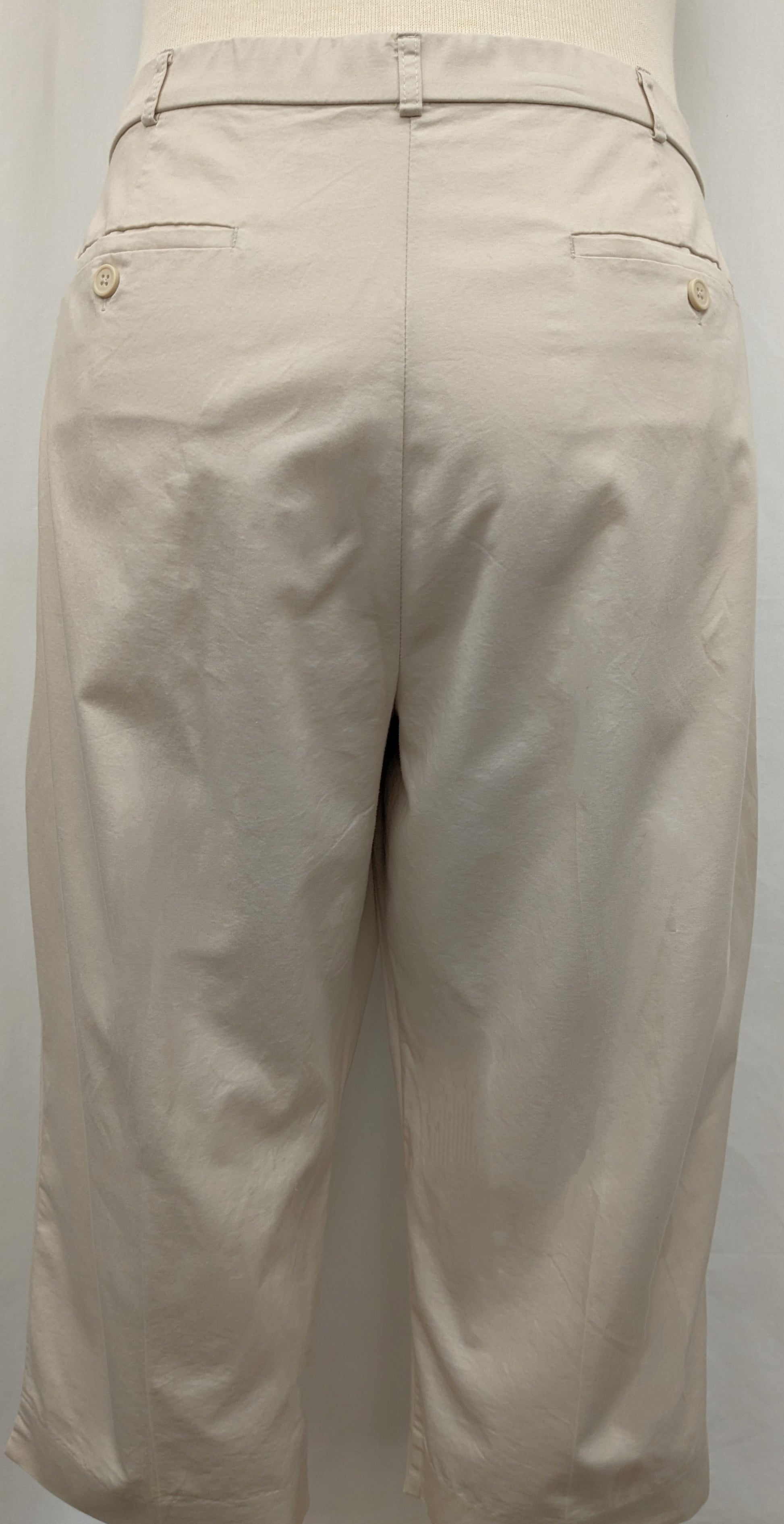 George size 24 tan capri