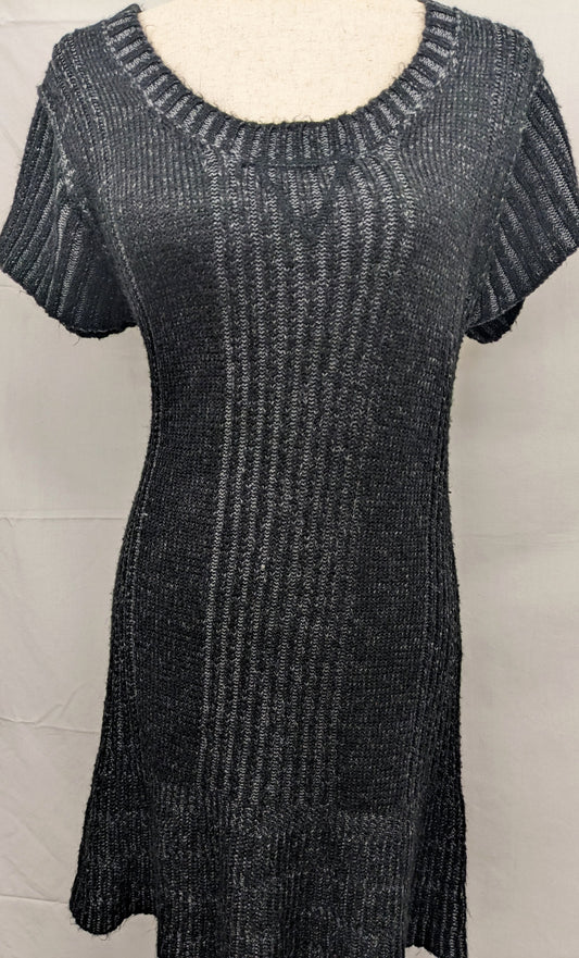 Sweater Project XLG black/grey sweater dress