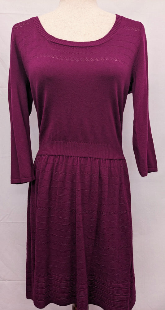 T/O Sweaters XLG magenta sweater dress