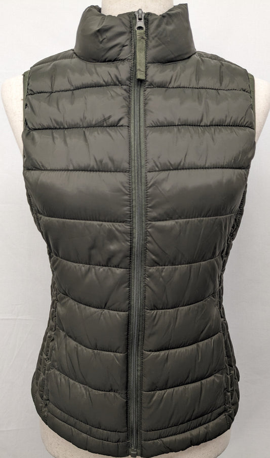 No Brand small green puffer vest