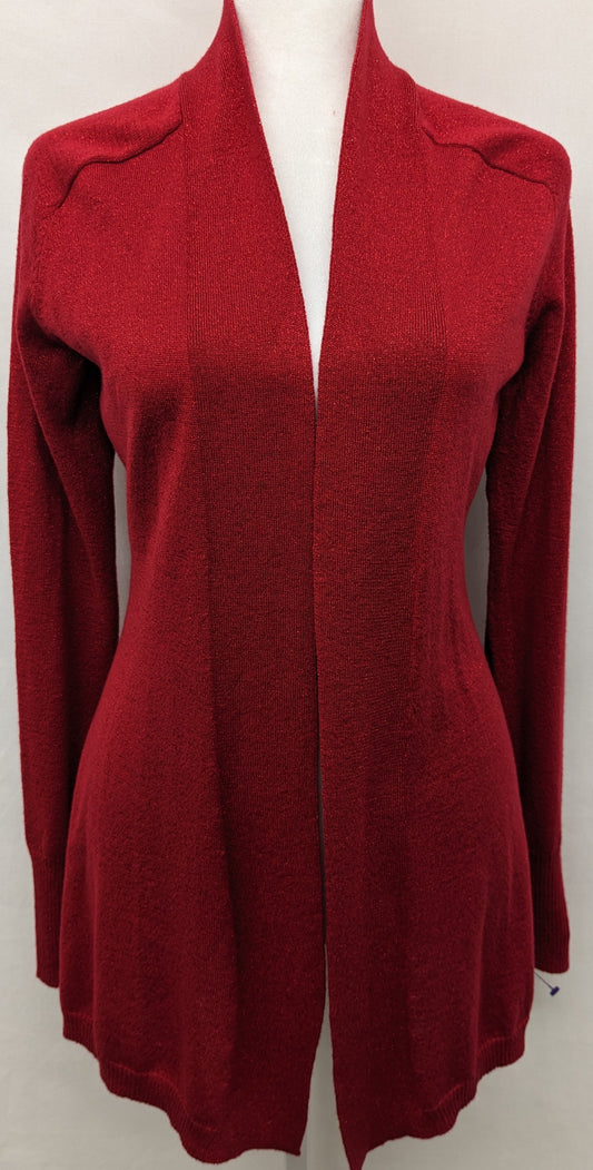 Apt. 9 small red long cardigan