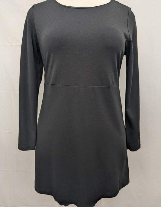 Christopher & Banks large l/s black dress