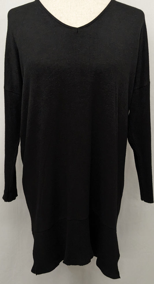 American Eagle XSM long sleeve black sweater dress