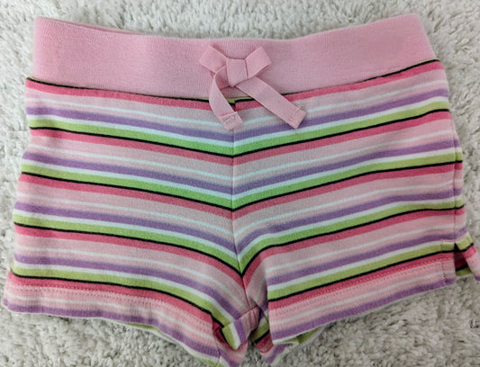 Circo 12m pink shorts w/ lines