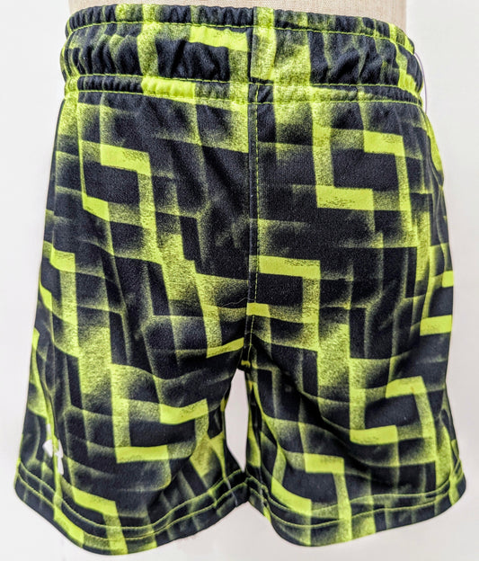 Under Armour 18m grey/green shape shorts