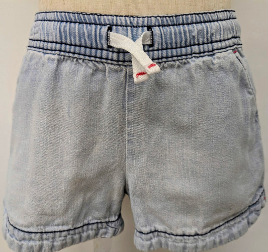 Cat & Jack 5T light wash denim shorts