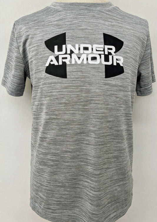 Under Armour size 6 grey shirt w/ logo