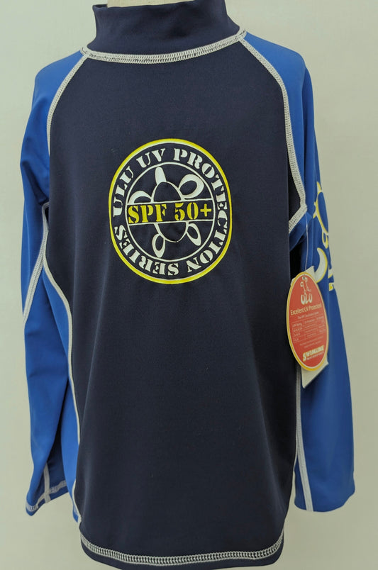 New! Ulu Kids 8/10 blue long sleeve UV Protection