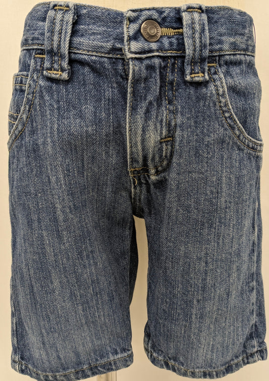 Wrangler 4 adjustable denim shorts