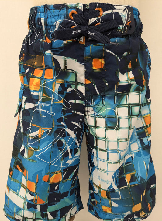 Zero Xposour size 4 blue swim trunks