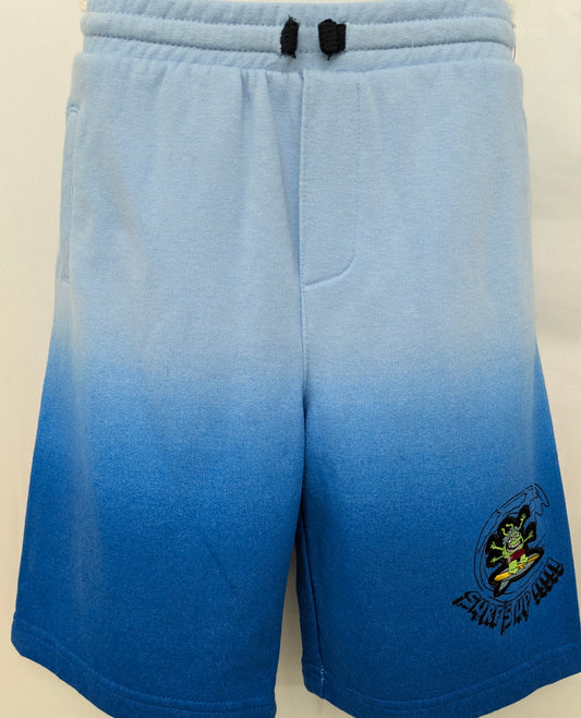 365 kids size 10 blue drawstring shorts w/ Alien