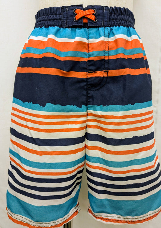 Healthtex 5T striped swim trunks