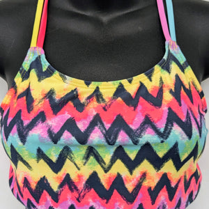 Art Class 14/16 2pc. swim suit multi-color