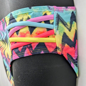 Art Class 14/16 2pc. swim suit multi-color