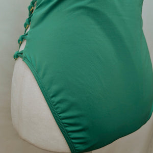 Sugar Beach med. green swim bottoms