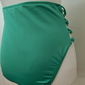 Sugar Beach med. green swim bottoms