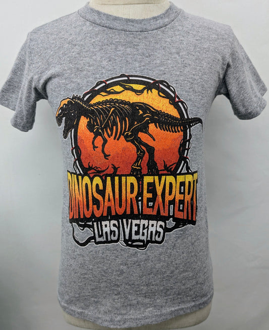 Delta 4/5 grey "Dinosaur Expert" shirt