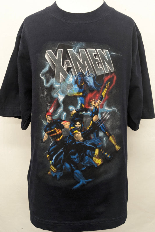 Novel Tees size 10/12 black shirt " X-men"