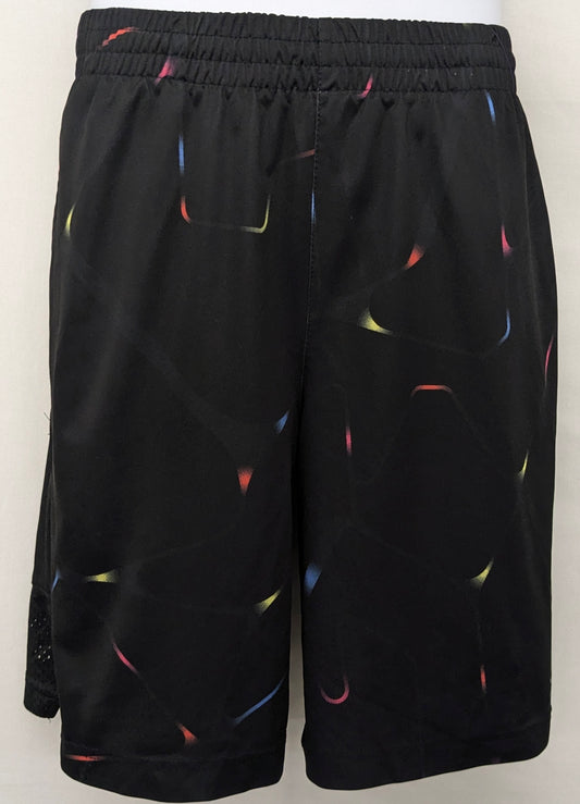 Xersion 10/12 black drawstring shorts