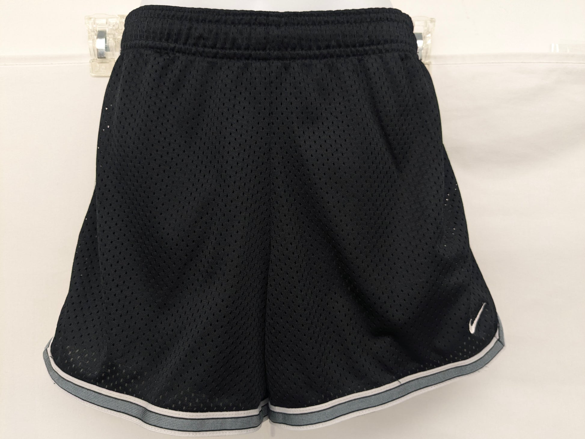 Nike 10/12 black mesh shorts