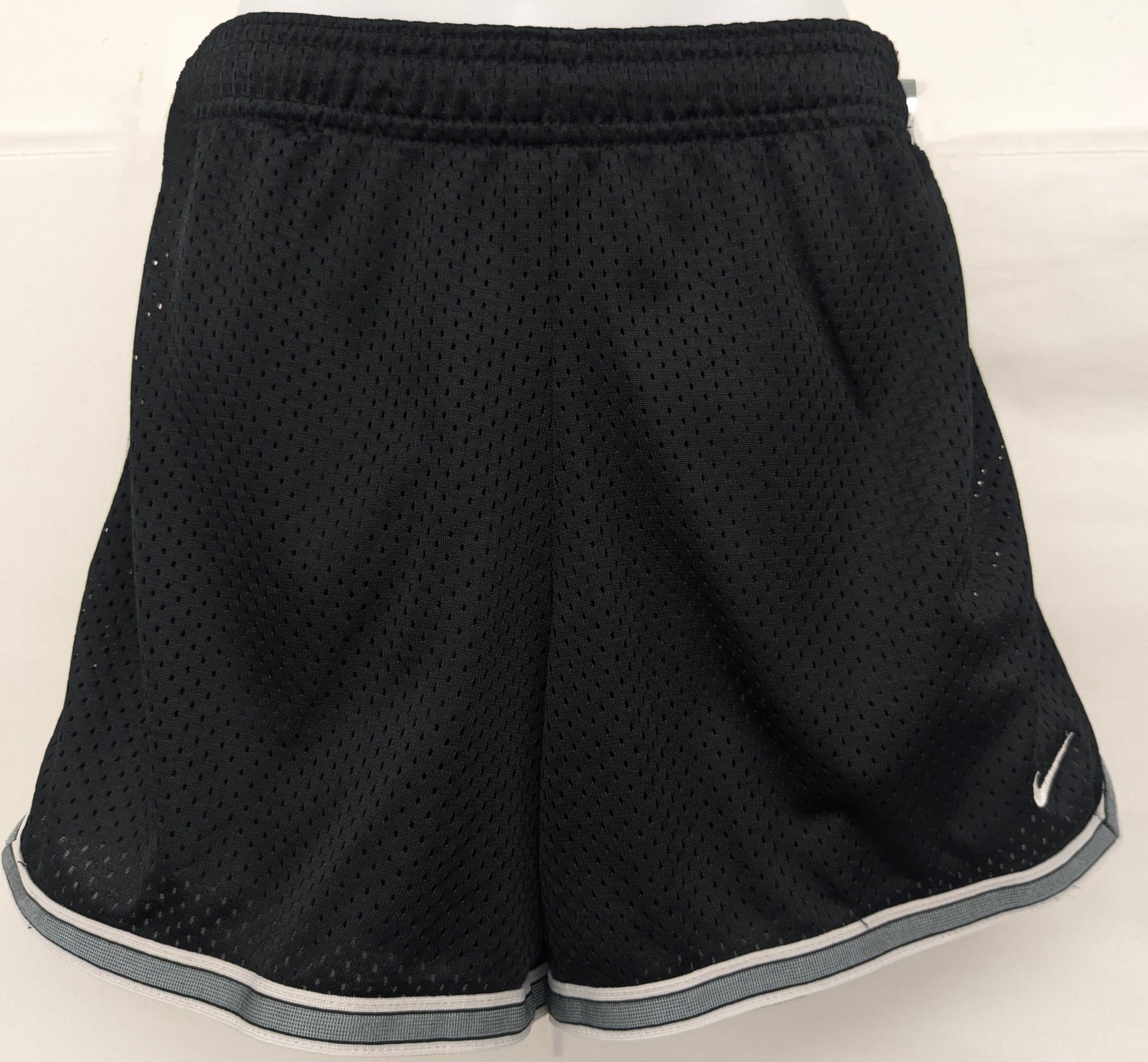 Nike 10/12 black mesh shorts