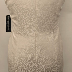 New! Black Label size 16 pale gold dress