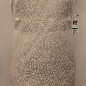 New! Black Label size 16 pale gold dress