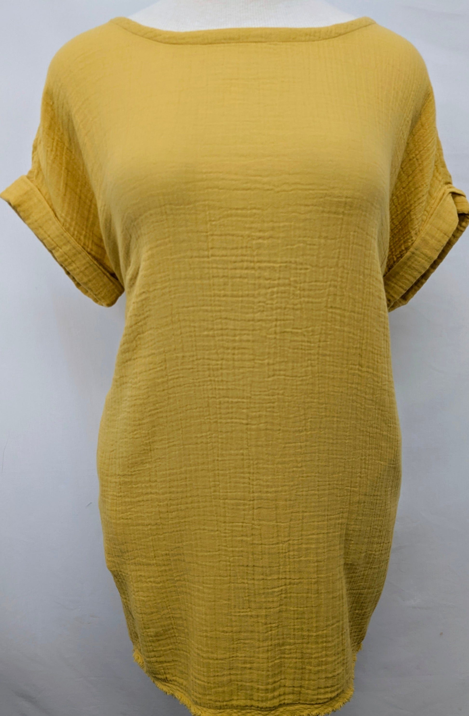 New! Eileen Fisher 1X marigold dress