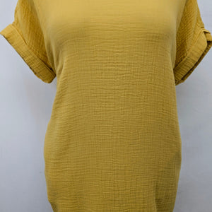 New! Eileen Fisher 1X marigold dress