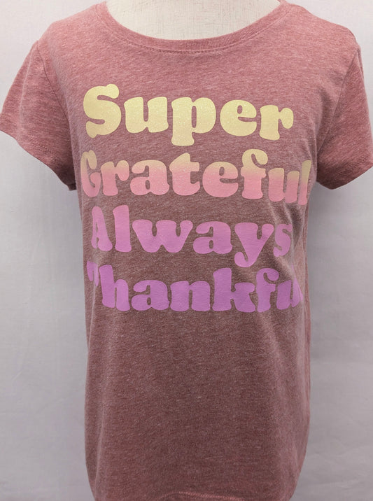 Place 7/8 mauve shirt " Super..."