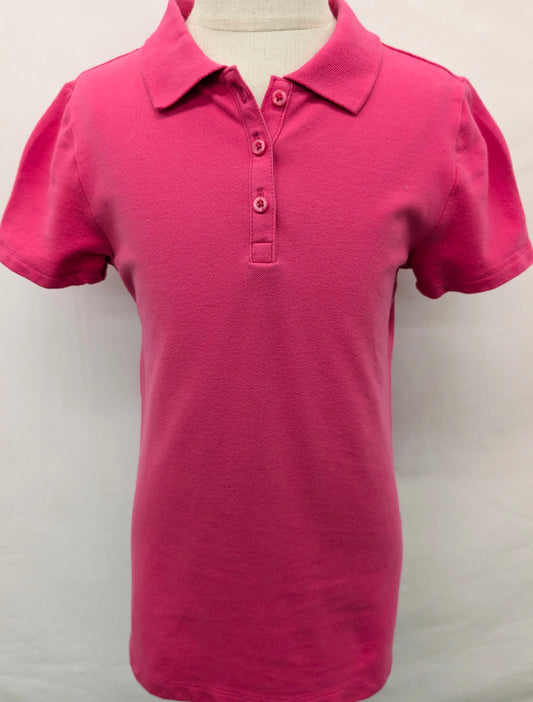 Wonder Nation 7/8 pink polo