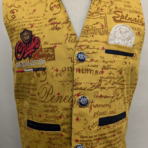 No Brand size 7/8 gold vest