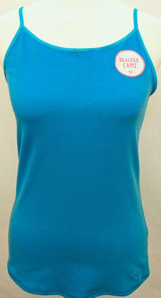 New! Justice size 18/20 blue cami